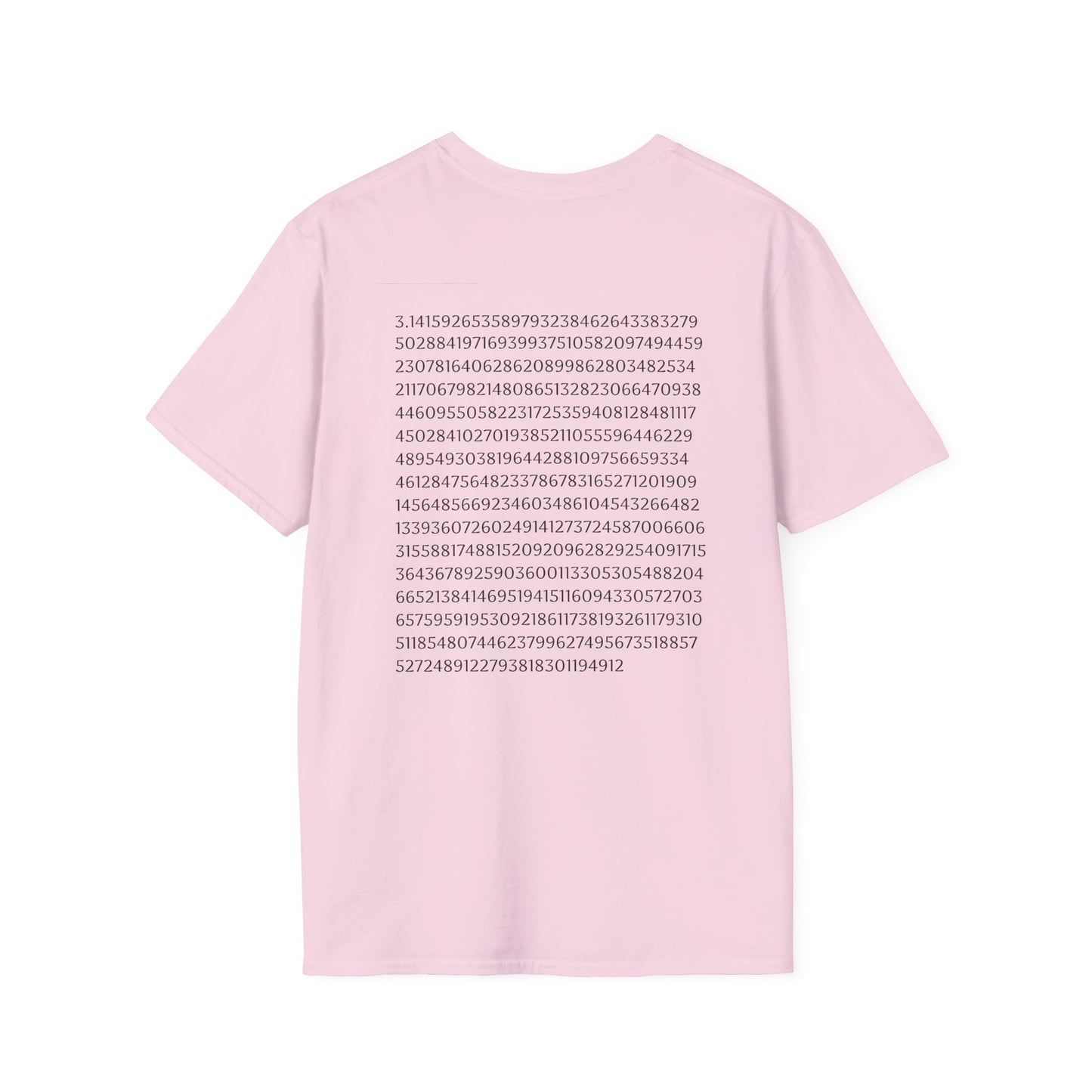 Funny Pi Unisex T-Shirt - Perfect Coincidence with Pi Formula