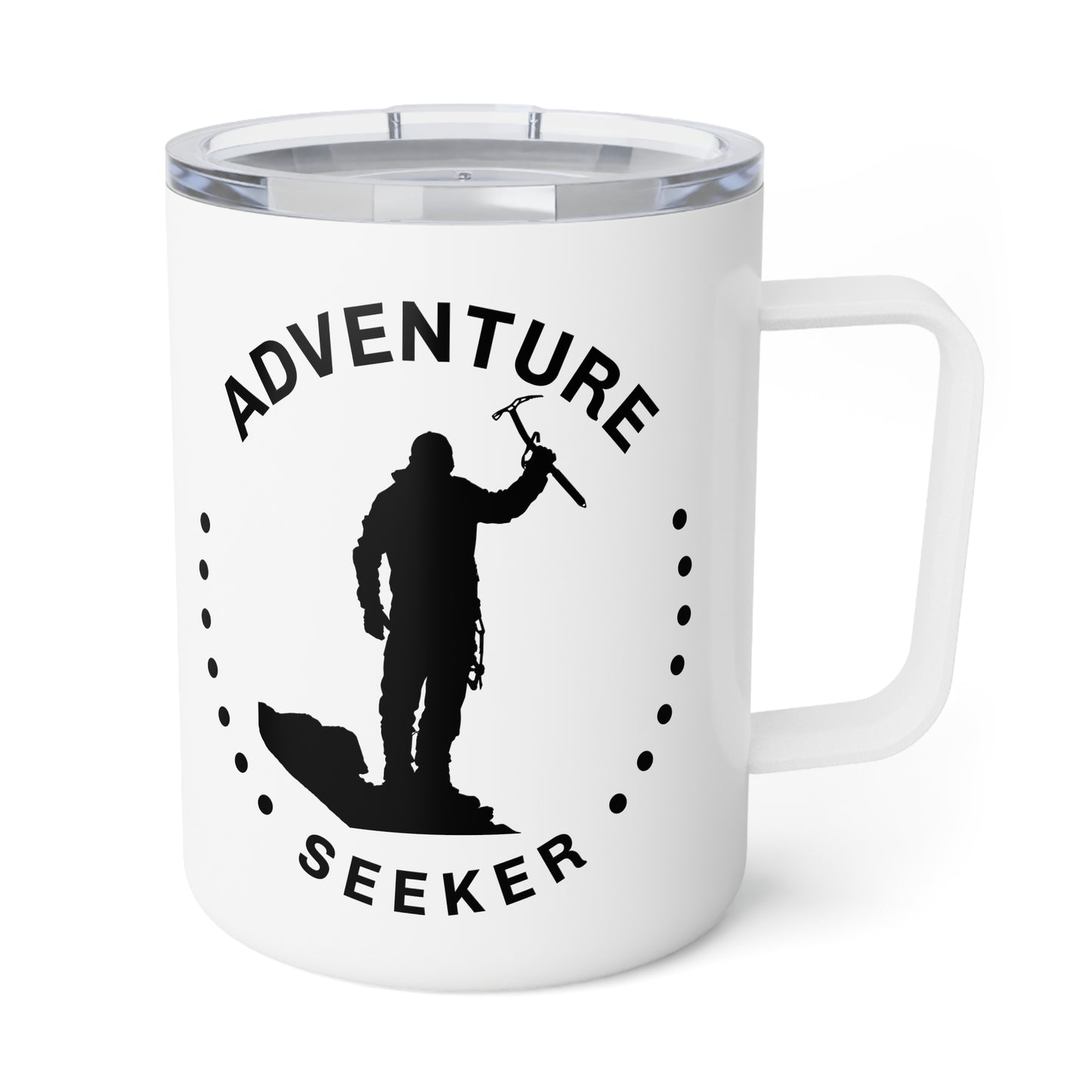 Insulated Coffee Mug - Adventure Seeker - Perfect for Outdoor Enthusiasts