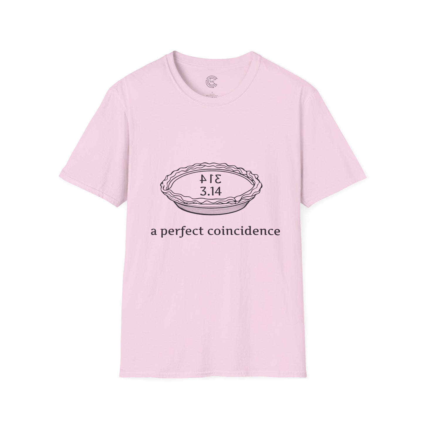 Funny Pi Unisex T-Shirt - Perfect Coincidence with Pi Formula