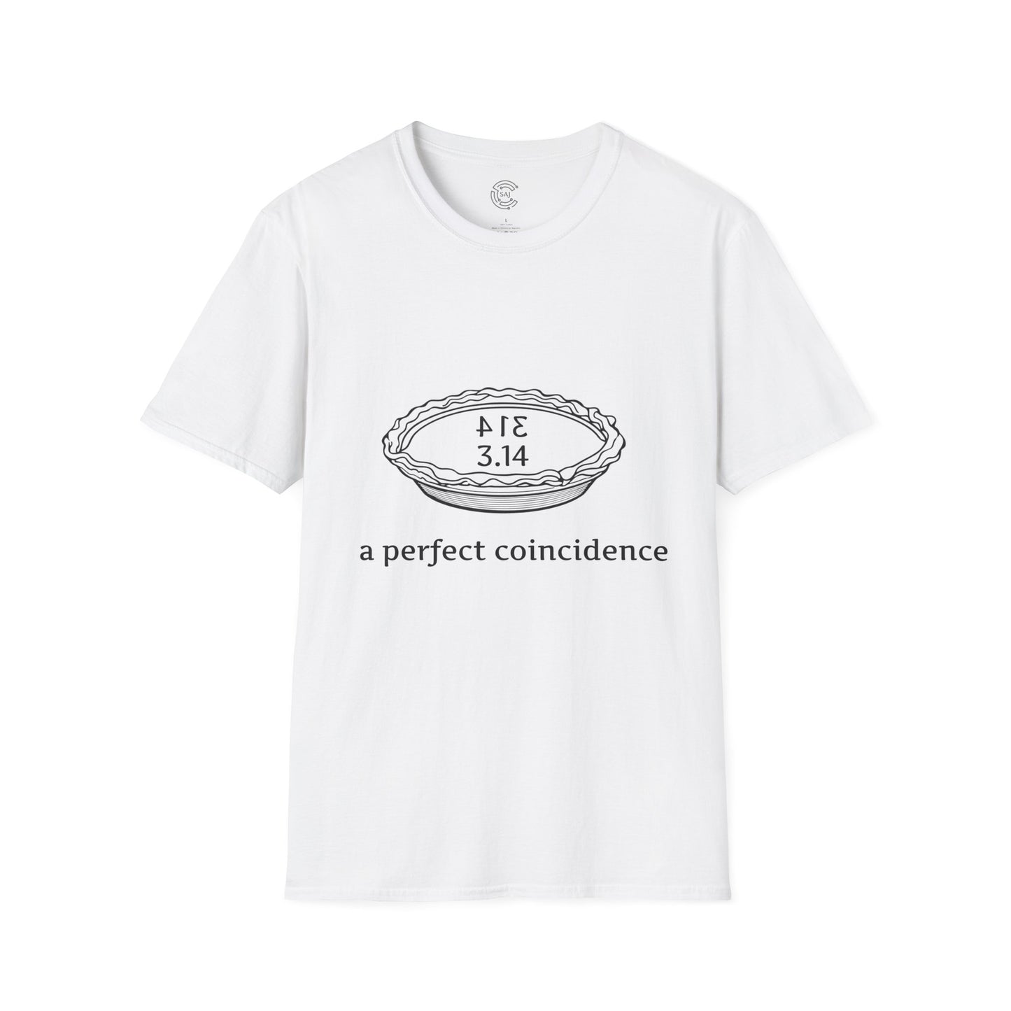 Funny Pi Unisex T-Shirt - Perfect Coincidence with Pi Formula