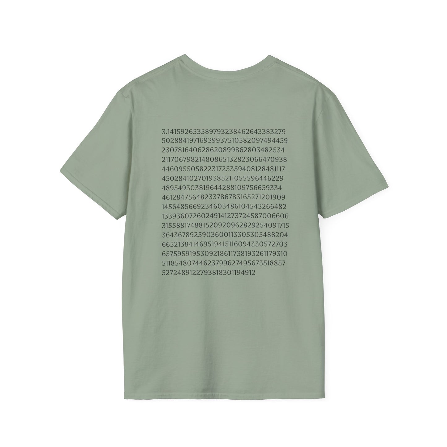 Funny Pi Unisex T-Shirt - Perfect Coincidence with Pi Formula