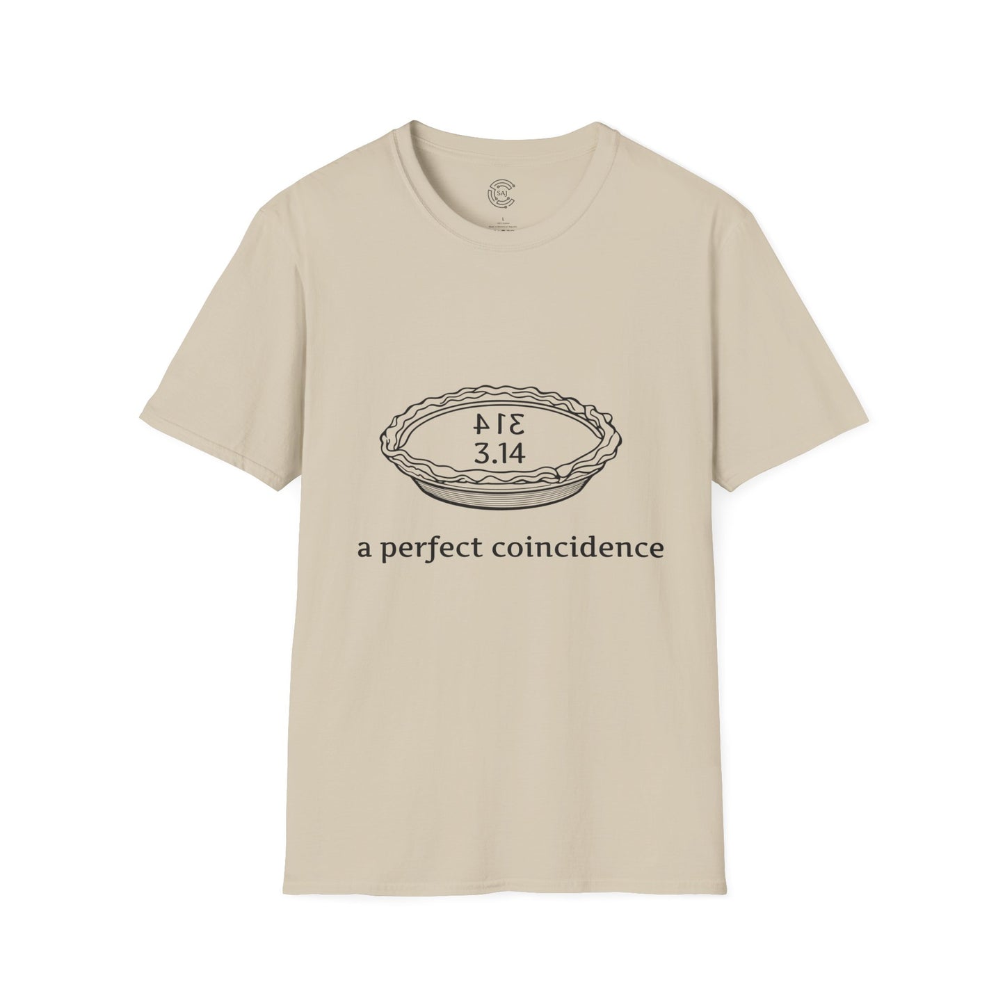 Funny Pi Unisex T-Shirt - Perfect Coincidence with Pi Formula