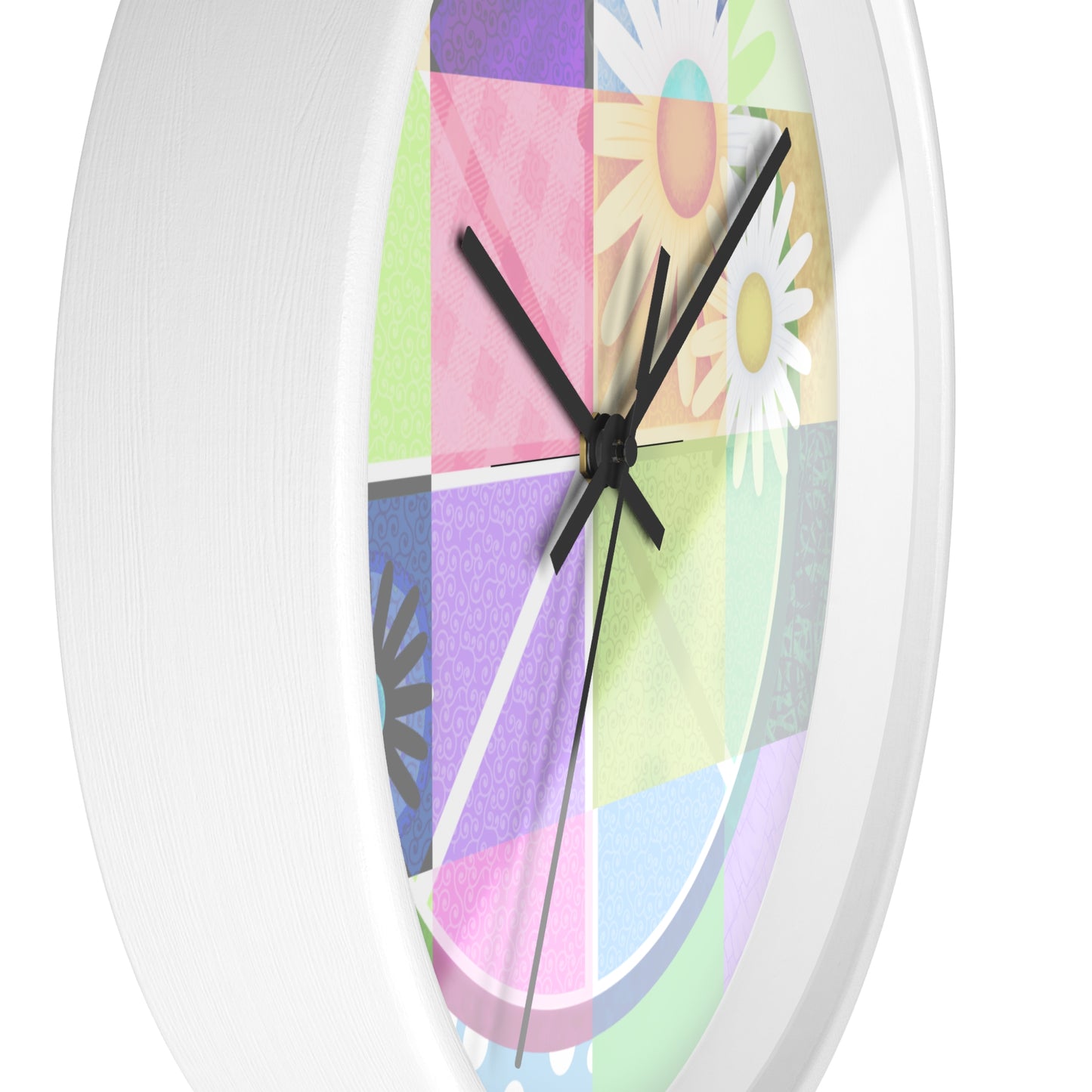 Fruit Flower - Colorful Floral Wall Clock – Brighten Up Your Space